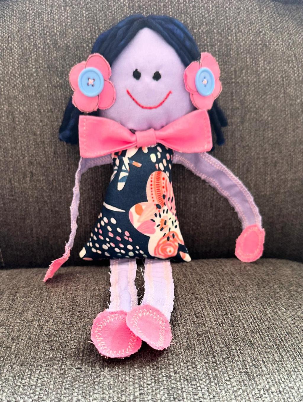 Scrap Fabric Project: Little Rag&nbsp;Doll